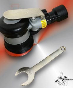 Mini Exzenterschleifer, Pneumatisch Ø75mm Schleifmaschine/Klett/Schleifpad