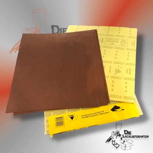 Klingspor Nassschleifpapier P2000 50St. #2539442